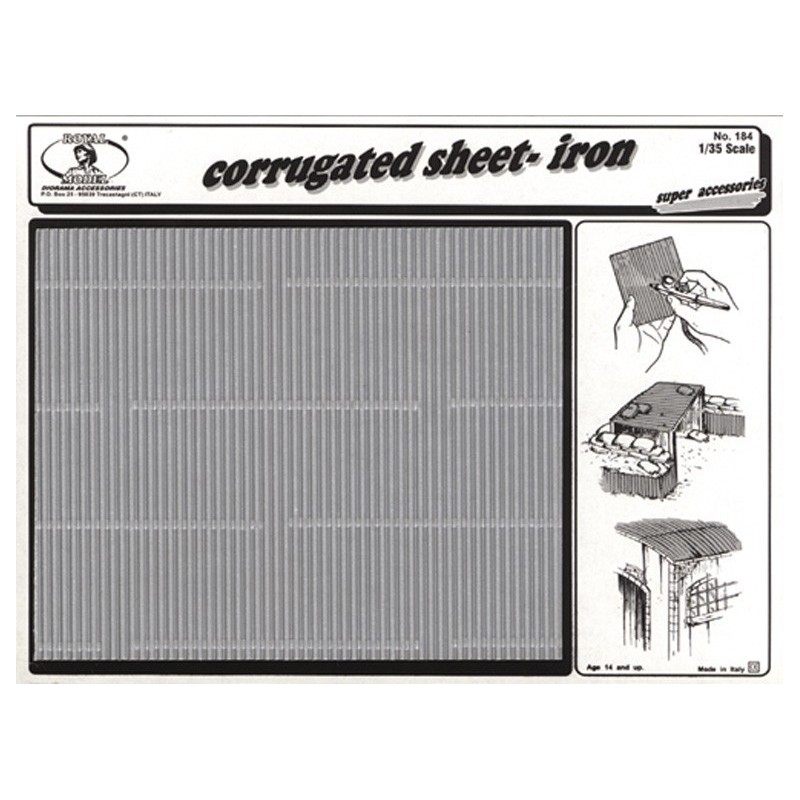 Corrugated sheet-iron