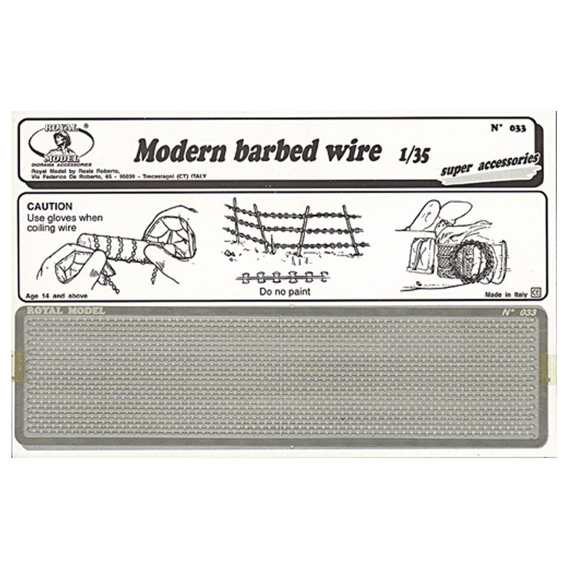 Modern babed wire (1/35) 