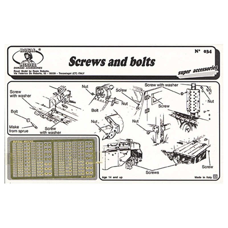 Screws and bolts (1/35) 