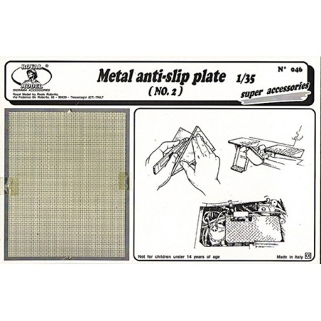 Metal anti - slip plate n.2 (1/35) 