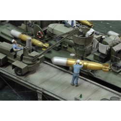Wooden boat jetty Pacific - WWII (1/35) 