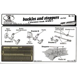 Buckles and stoppers "German tank" (1/35)