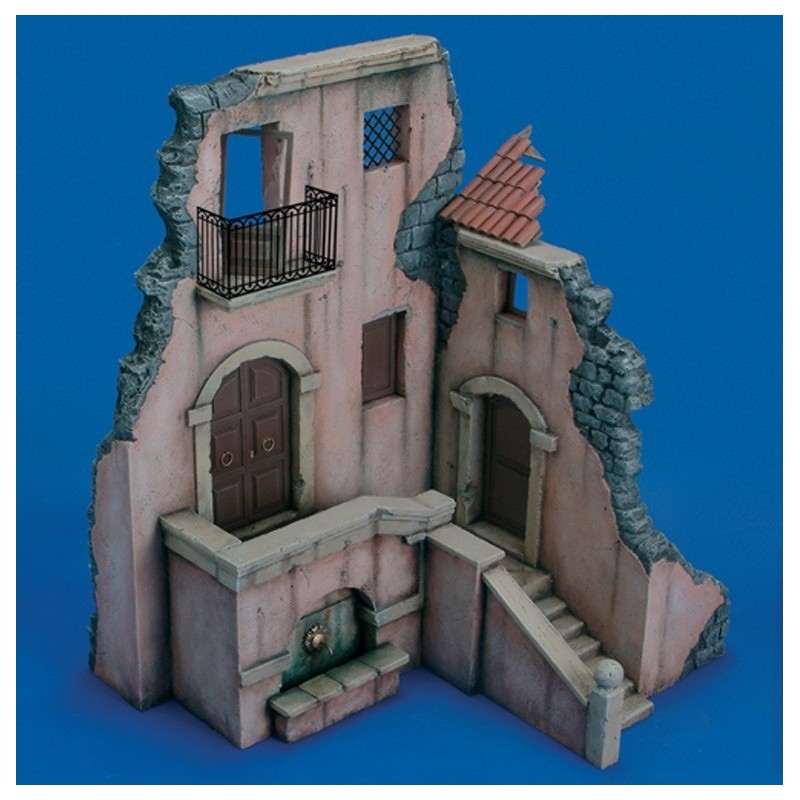 Sicilian House Ruin  (1/35 Scale)