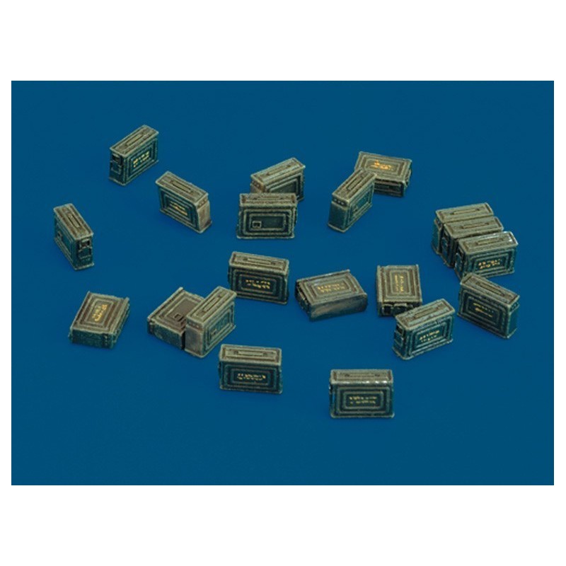 Eduard TP016 PE parts for US Cal.0.30 Ammo Boxes modern 1/35 