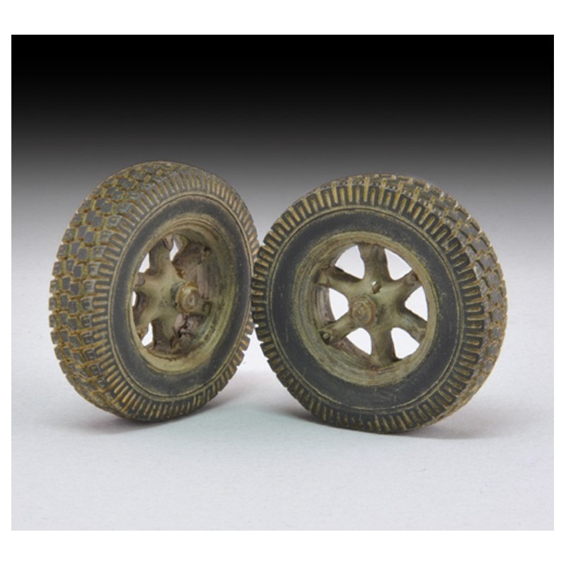 Sagged Wheels "Sd. Kfz. 7" (1/35)