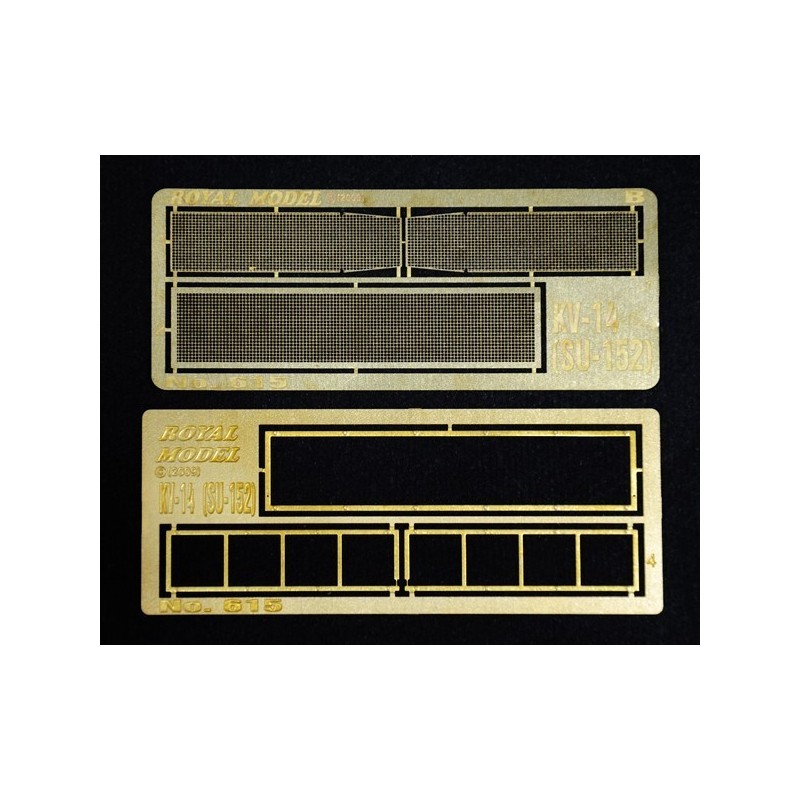 Engine grill screen "KV 14-SU-152" (1/35)