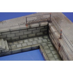 Wharf section (1/35 Scale)