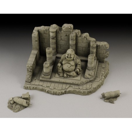 Temple with Buddha ruin (1/35 Scale) 