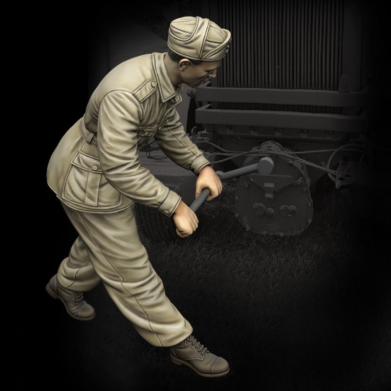 Italian infantry ‘cranking up’  (1/35)