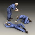 Mechanics - 3 figures (1/35 scale)