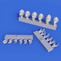 Apes Heads & Hands set (1/35 scale)