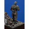 German SS soldier eating - WWII 'with base' (1/35 scale)