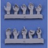 Assorted hands set No. 1 (1/16 scale)
