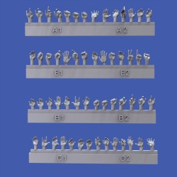 Assorted hands (1/48 scale)
