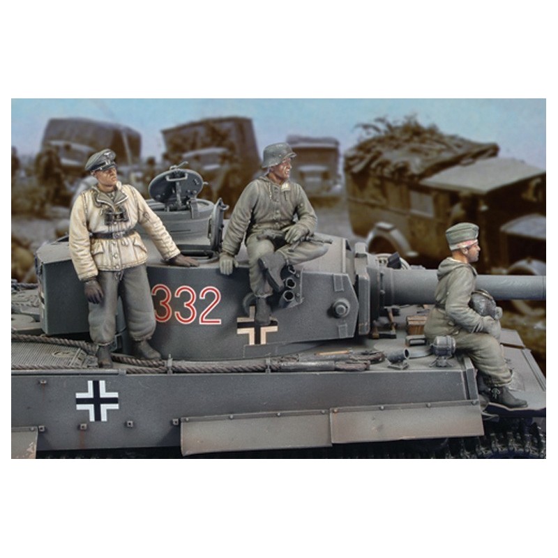 German crew Tiger I "Eastern Front"  WWII (1/35)