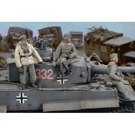 German crew Tiger I "Eastern Front"  WWII (1/35)