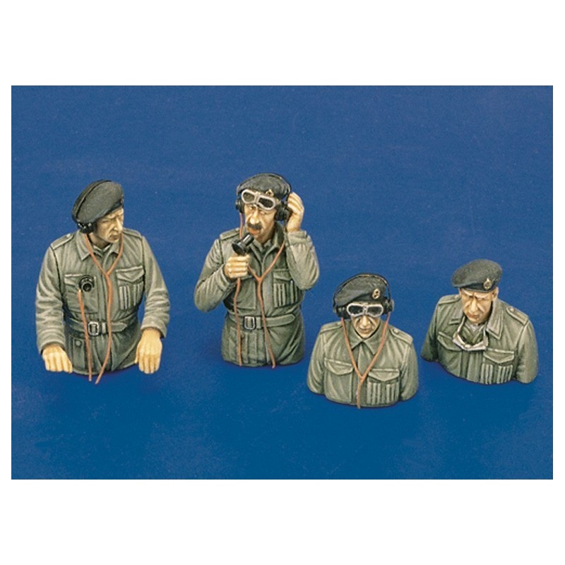 British tank crew - WWII (1/35)