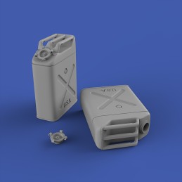 U.S. jerry cans-WWII (2 pcs.) (1/16 scale)
