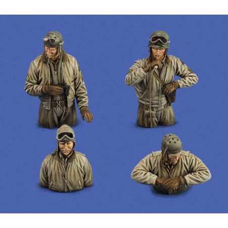 U.S. tank crew WWII (1/48 scale)