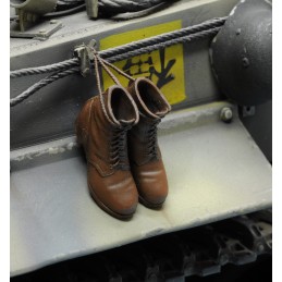 German infantry boots - WWII (1/16 scale)