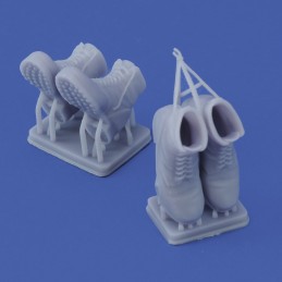 German infantry boots - WWII (1/16 scale)