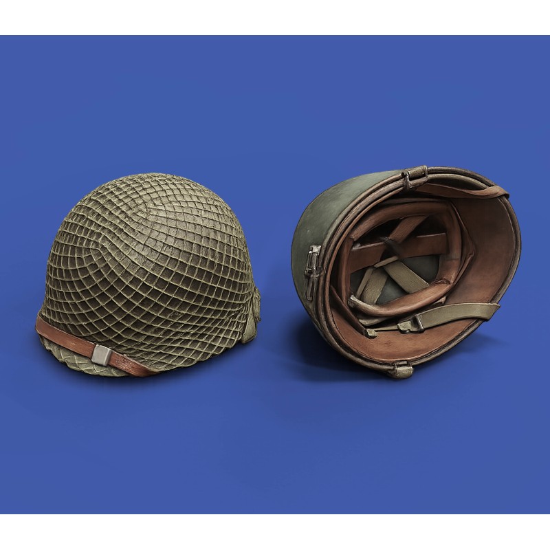 U.S. tanker helmets WWII (1/16 scale)