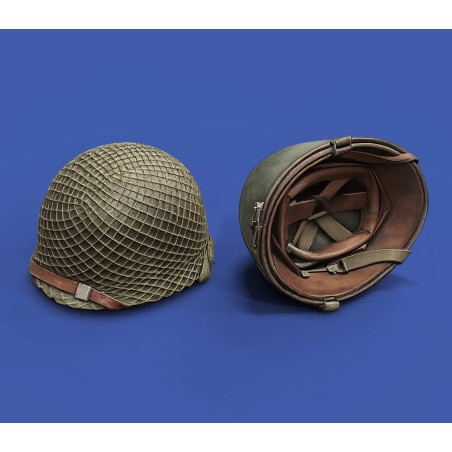 U.S. tanker helmets WWII (1/16 scale)