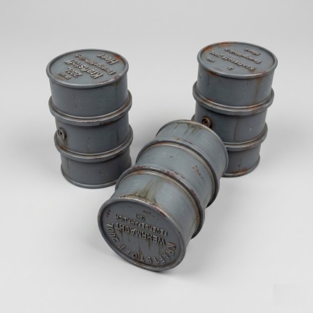 German fuel drums - WWII (1/48 scale) 15pcs.