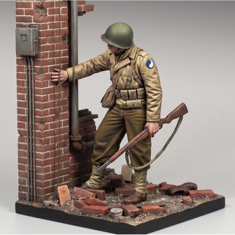 U.S. Soldier Silent Watch-WWII  (1/35 scale)