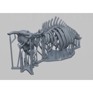 Cow skeleton n.2 (1/35 scale)