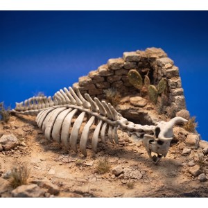 Cow skeleton n.2 (1/35 scale)