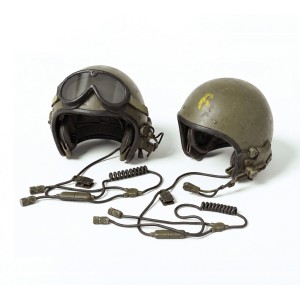 U.S. Army CVC T56-6 Tanker Helmet - Vietnam  (1/16 scale)