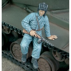 Russian tanker jumping down - WWII (1/35)