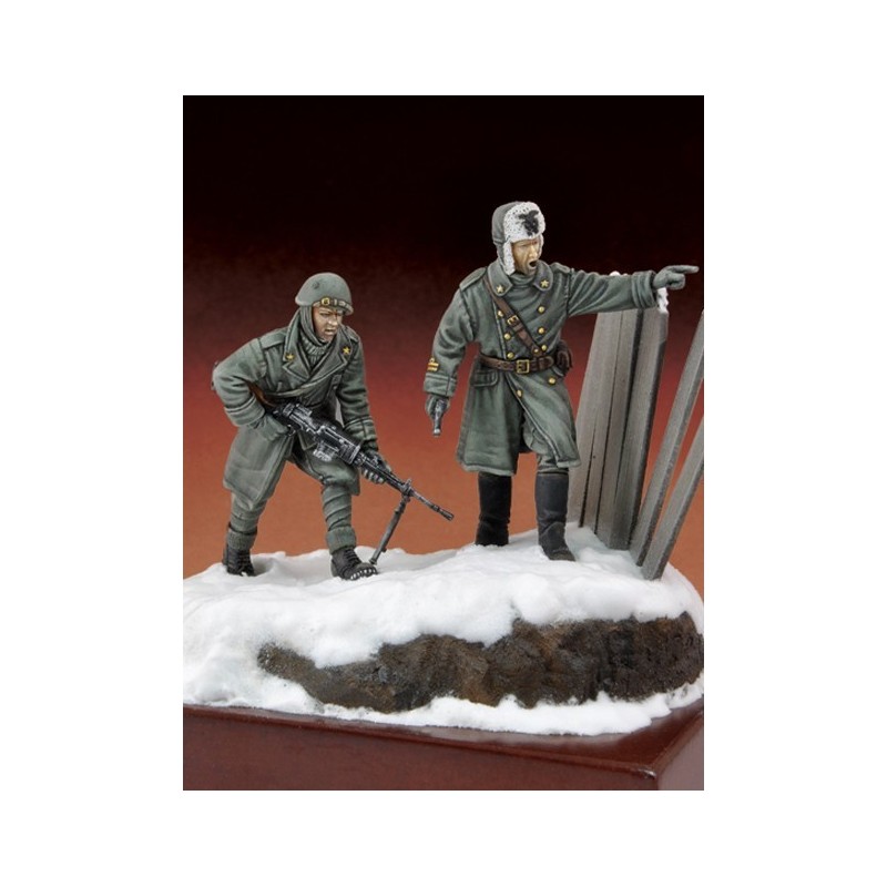 Italian infantryman and officer "Russia 1943"  (1/35)