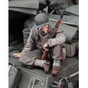 U.S. Infantry at rest with rifle No.1 - WWII  (1/35)