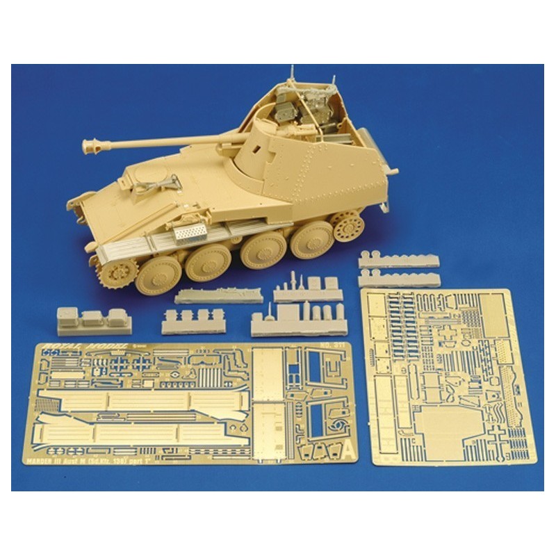 1/35 Marder III Ausf M Basic Detail Up Set HORNETS H357001 for TAMIYA HOBBY BOSS 