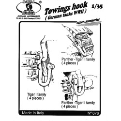 Towings hook "German tank" (1/35)