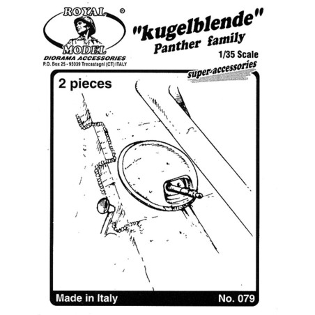 Kugelblende "Panter family" (1/35 )