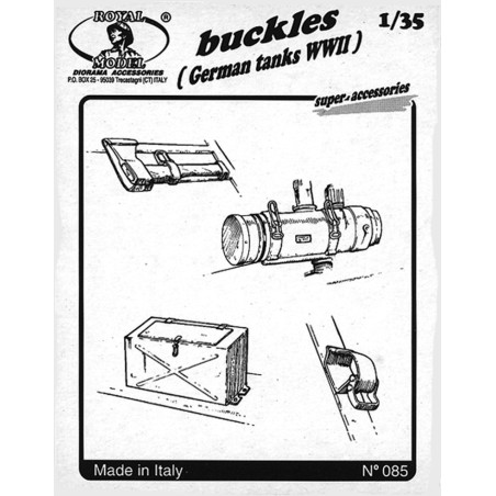 Buckles "German tank" (1/35)