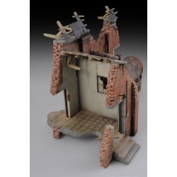 Factory ruin with steam boiler (1/35 Scale)