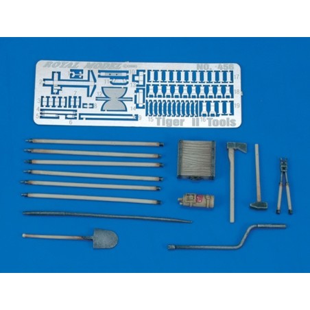 Tiger II Tools & Holders - WWII (1/35)