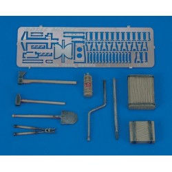 Panther/Jagdpanther Tools & Holders-WWII (1/35)