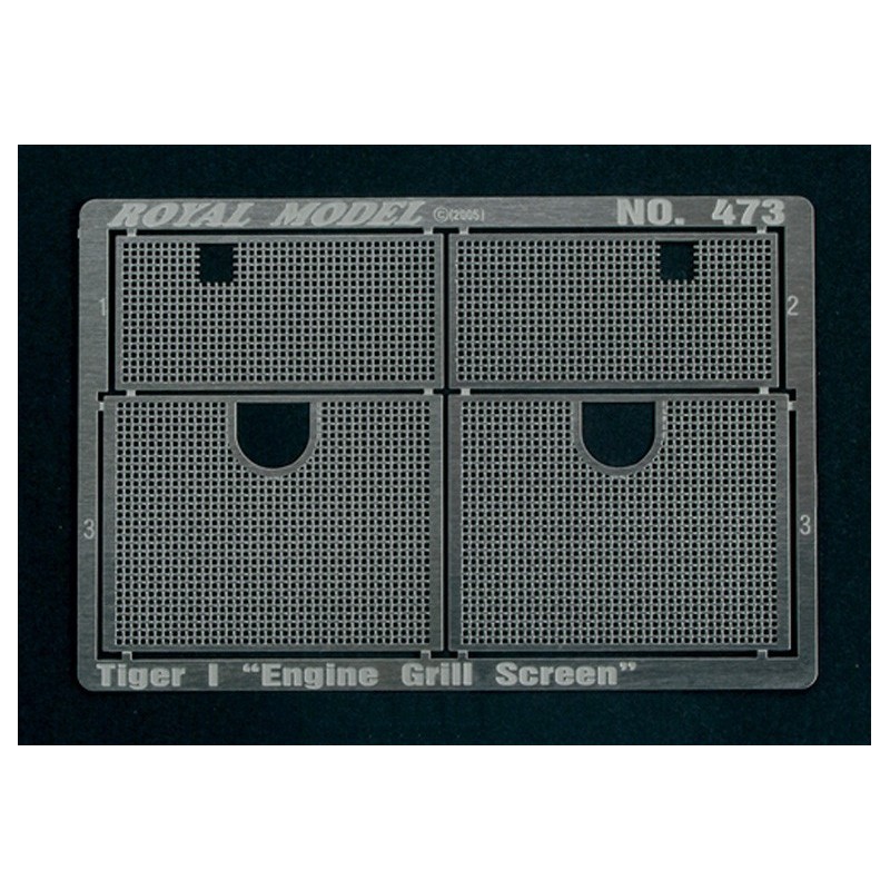 Engine Grill Screen "Tiger I"(1/35)