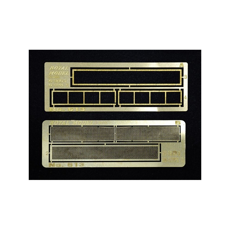 Engine grill screen "KVI/II" (1/35)