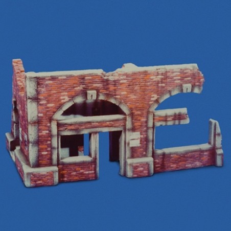 English command center ruin (1/35 Scale)