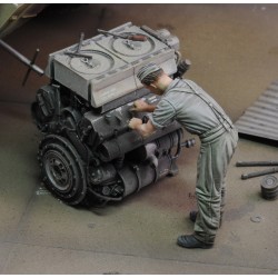 German infantry at work (1/35 scale)