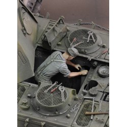 German infantry at work (1/35 scale)