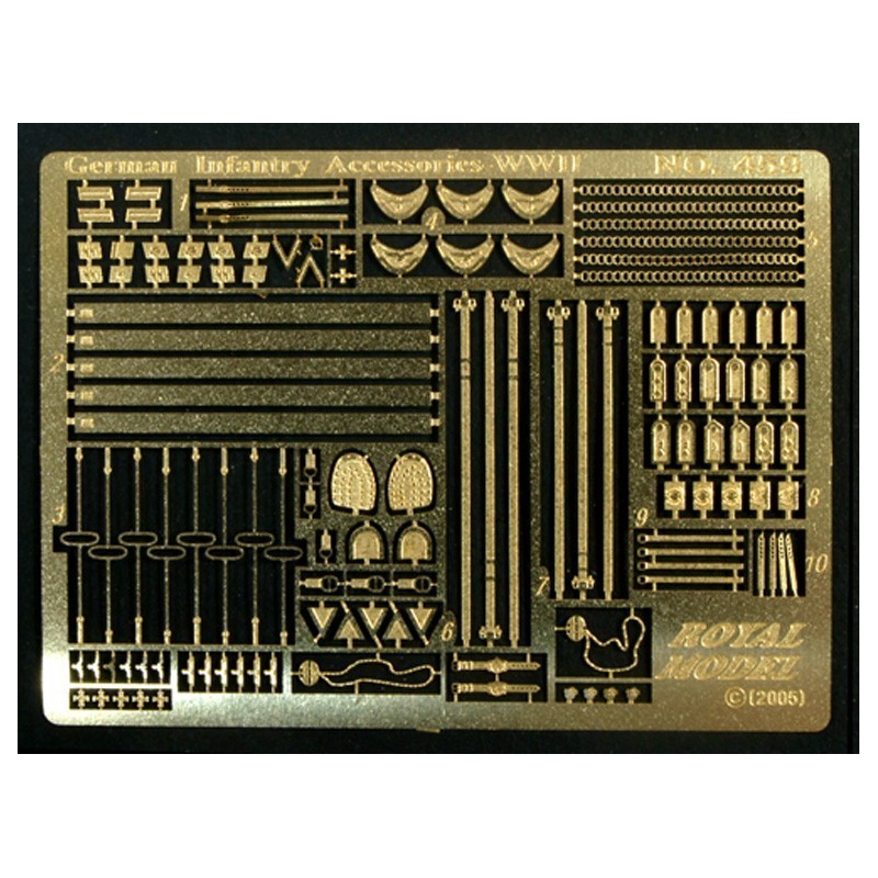 German Infantry Accessories - WWII (1/35)