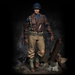 Waffen SS Grenadier with rifle (75mm)