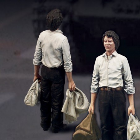 Tank Man 'Tienanmen 1989' (1/72 scale)